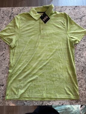 DSG Men's Polo Shirt - Lime